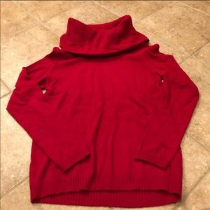 Gap Red Turtleneck Sweater